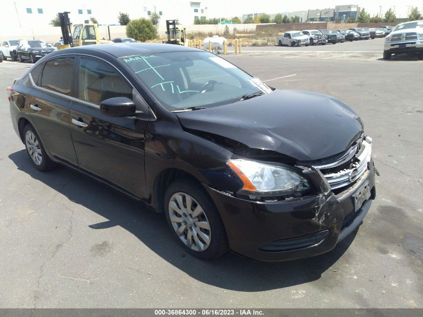 2013 NISSAN SENTRA SV - 1N4AB7AP0DN903816