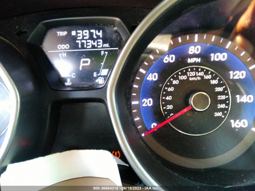 2013 HYUNDAI ELANTRA GLS - 5NPDH4AE5DH214678