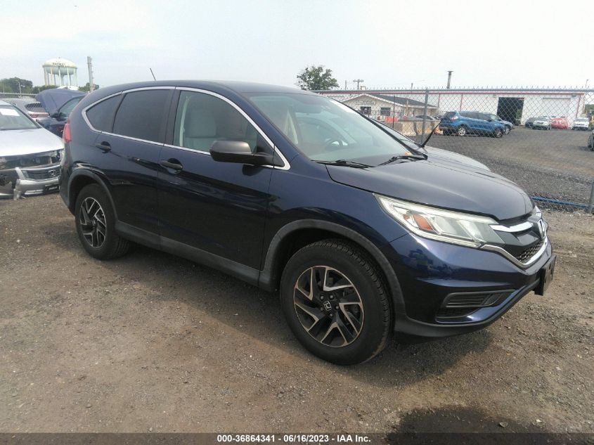 2016 HONDA CR-V SE - 5J6RM4H40GL085550