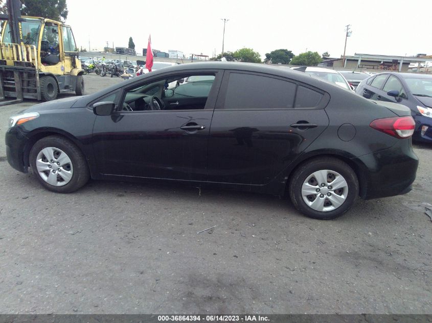 2017 KIA FORTE LX - 3KPFL4A73HE133133
