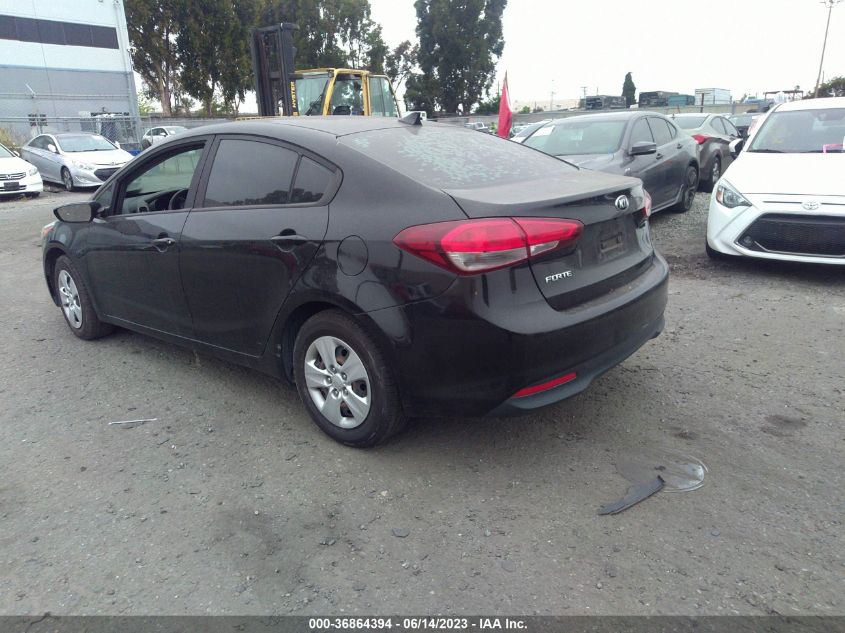 2017 KIA FORTE LX - 3KPFL4A73HE133133