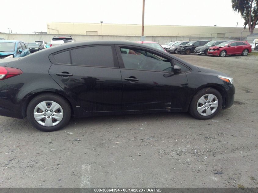 2017 KIA FORTE LX - 3KPFL4A73HE133133