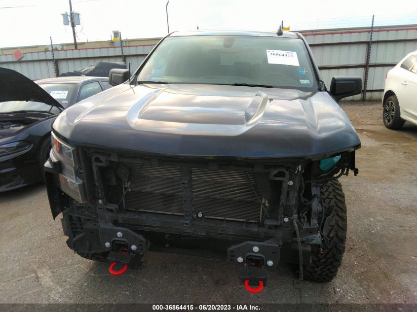 2021 CHEVROLET SILVERADO 1500 CUSTOM TRAIL BOSS - 1GCPYCEF9MZ232538
