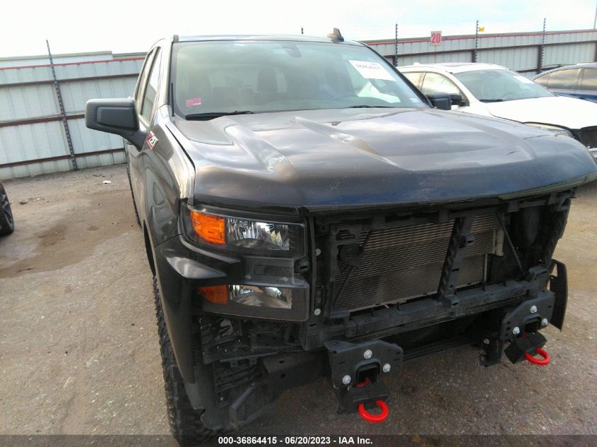 2021 CHEVROLET SILVERADO 1500 CUSTOM TRAIL BOSS - 1GCPYCEF9MZ232538
