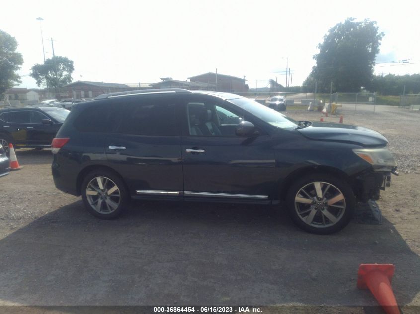2013 NISSAN PATHFINDER PLATINUM - 5N1AR2MM0DC662793