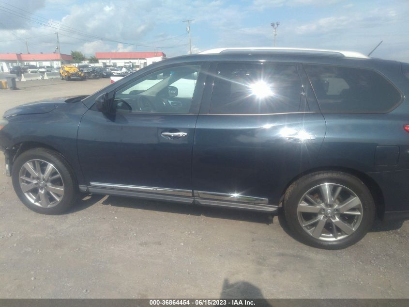 2013 NISSAN PATHFINDER PLATINUM - 5N1AR2MM0DC662793