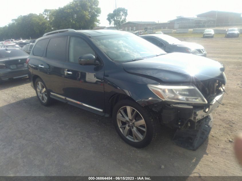 2013 NISSAN PATHFINDER PLATINUM - 5N1AR2MM0DC662793