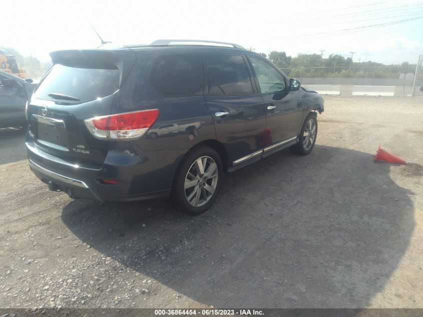2013 NISSAN PATHFINDER PLATINUM - 5N1AR2MM0DC662793