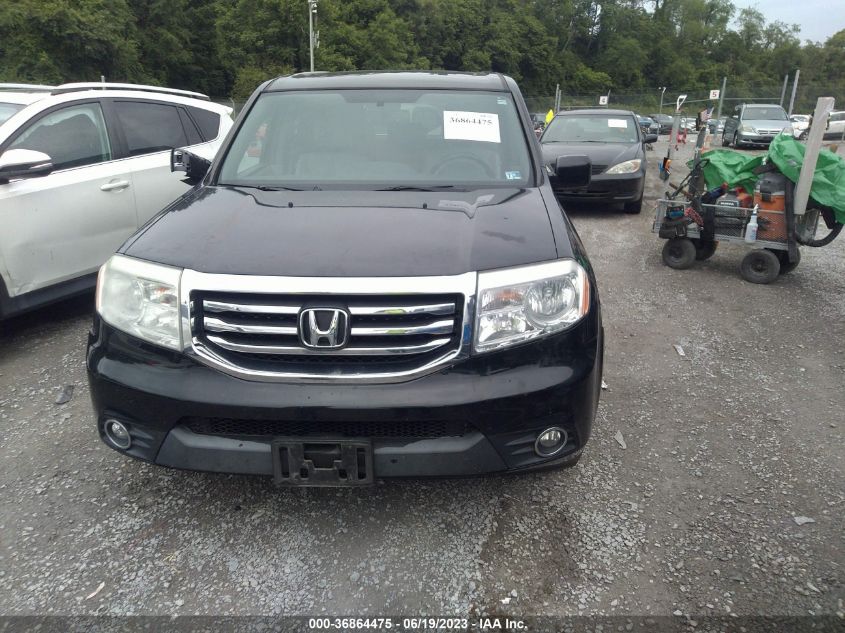 2013 HONDA PILOT EX-L - 5FNYF4H57DB034338