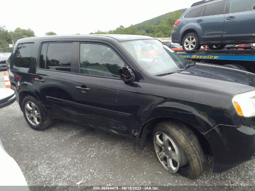 2013 HONDA PILOT EX-L - 5FNYF4H57DB034338