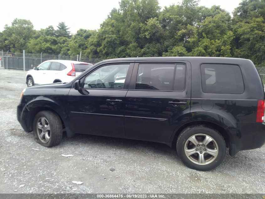 2013 HONDA PILOT EX-L - 5FNYF4H57DB034338