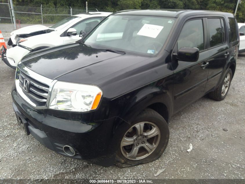 2013 HONDA PILOT EX-L - 5FNYF4H57DB034338