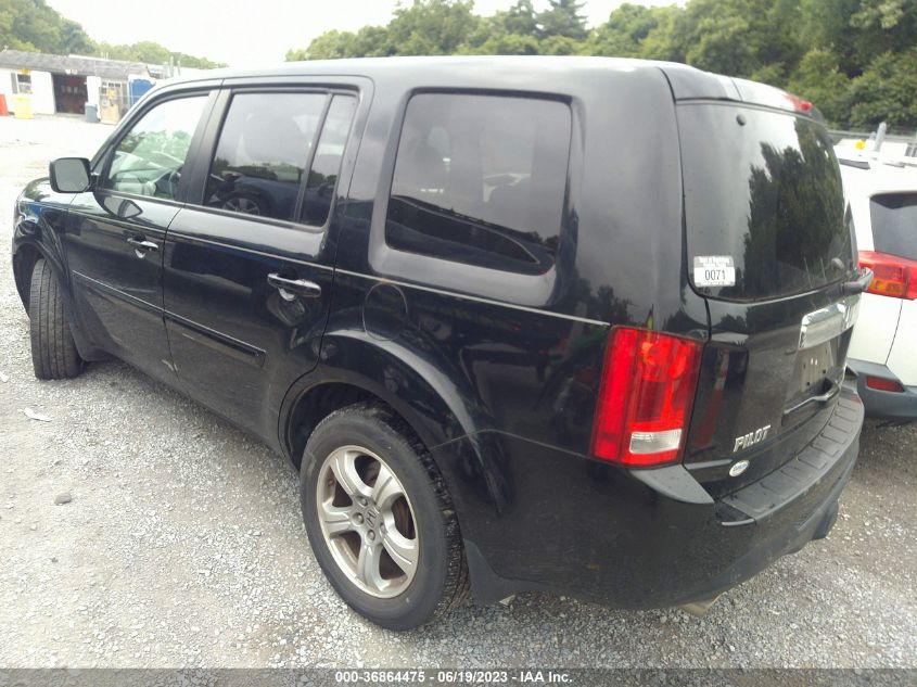 2013 HONDA PILOT EX-L - 5FNYF4H57DB034338