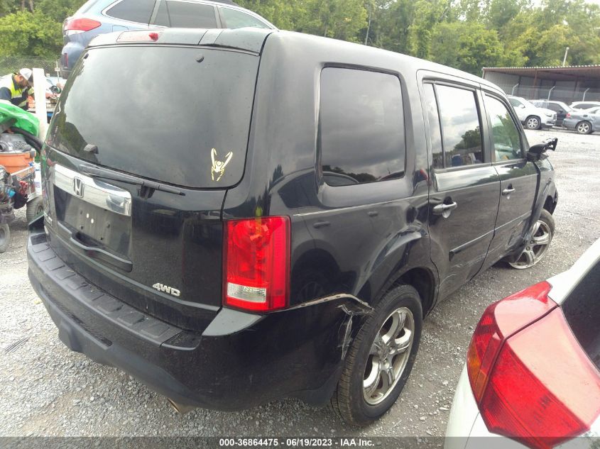2013 HONDA PILOT EX-L - 5FNYF4H57DB034338