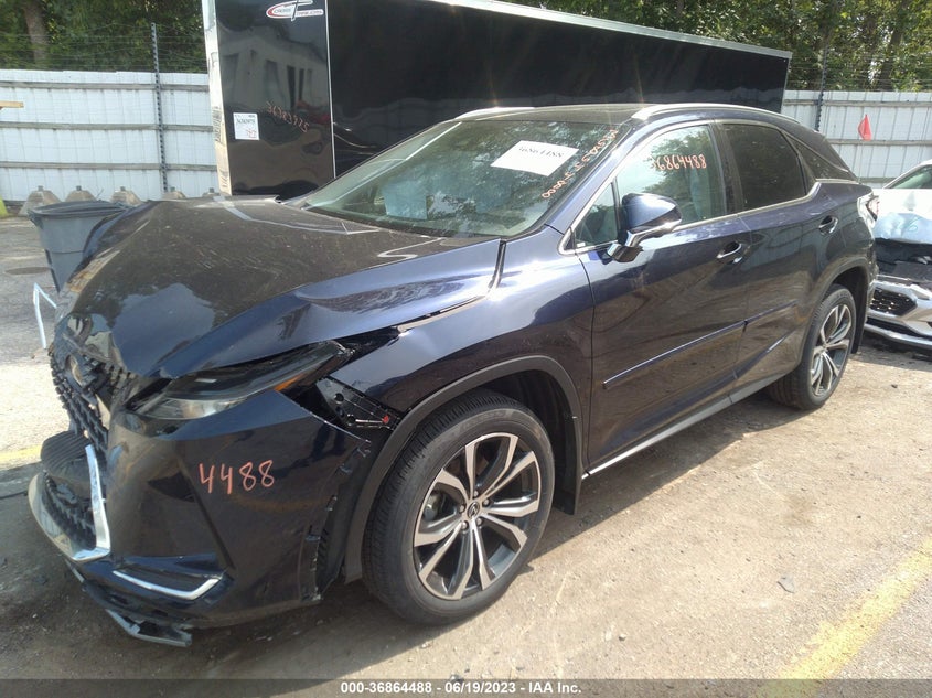 VIN 2T2HZMDA1NC366934 2022 LEXUS RX RX 350
