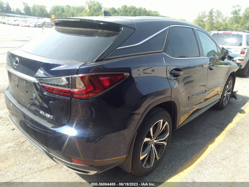 VIN 2T2HZMDA1NC366934 2022 LEXUS RX RX 350