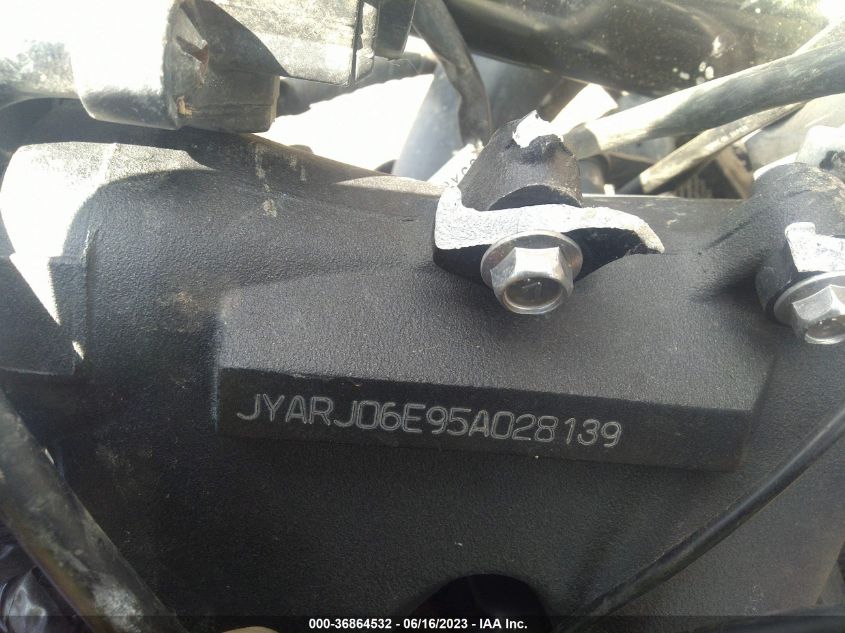 2005 YAMAHA YZFR6 L - JYARJ06E95A028139