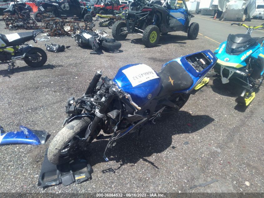 2005 YAMAHA YZFR6 L - JYARJ06E95A028139