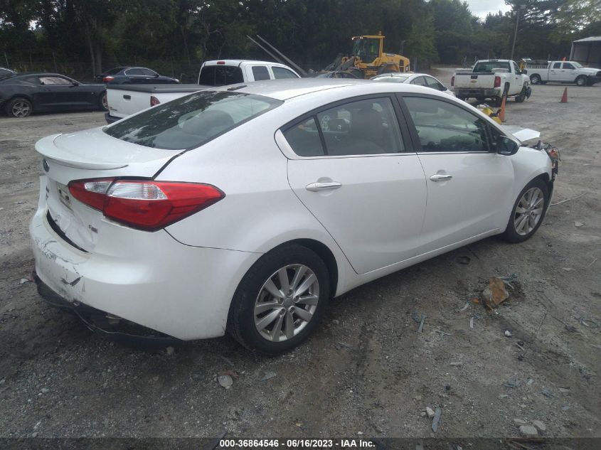 2015 KIA FORTE EX - KNAFX4A87F5318191