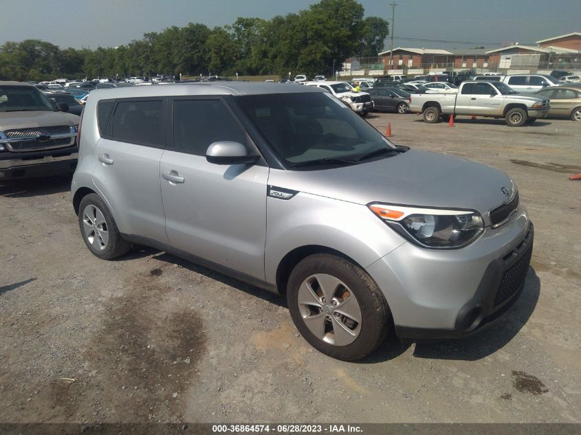2016 KIA SOUL BASE - KNDJN2A21G7868432