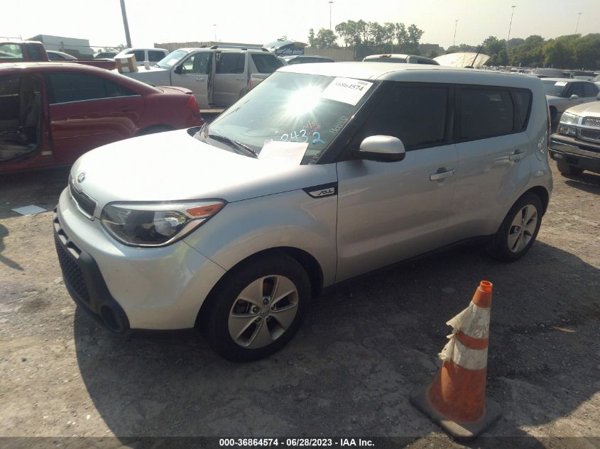 2016 KIA SOUL BASE - KNDJN2A21G7868432