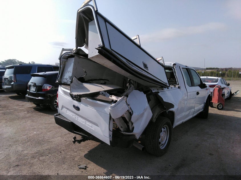 VIN 1FTEX1C58JKC85695 2018 FORD F-150 XL/XLT/LARIAT