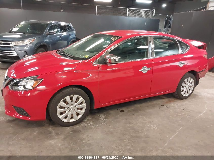 2017 NISSAN SENTRA SV - 3N1AB7AP2HY357865