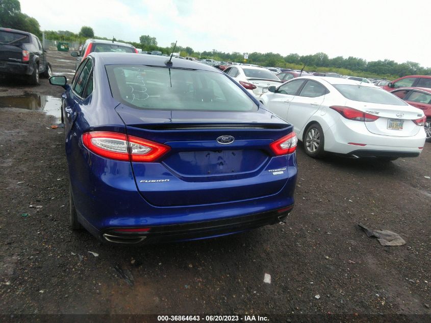 2016 FORD FUSION TITANIUM - 3FA6P0K95GR209722