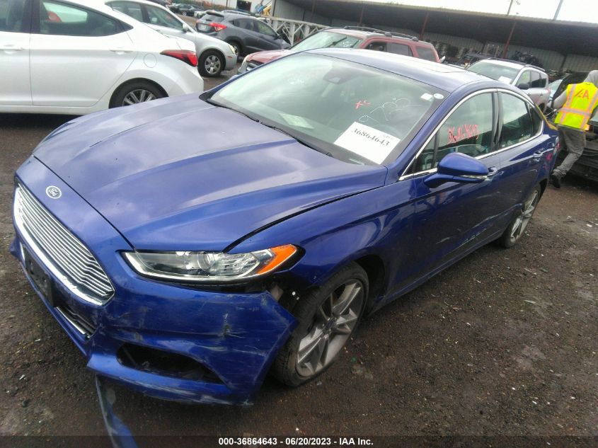 2016 FORD FUSION TITANIUM - 3FA6P0K95GR209722