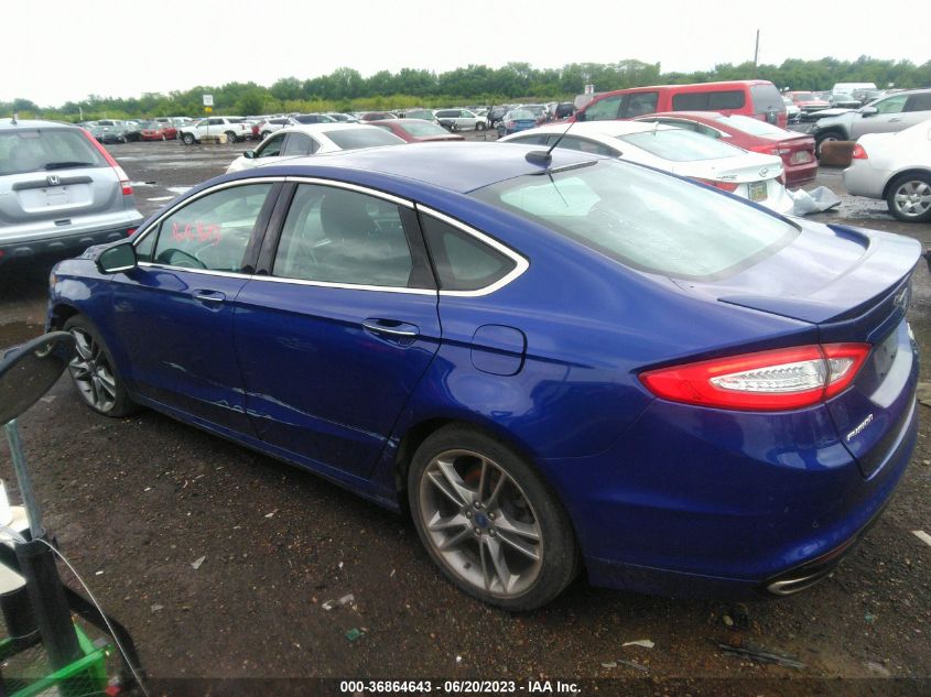 2016 FORD FUSION TITANIUM - 3FA6P0K95GR209722