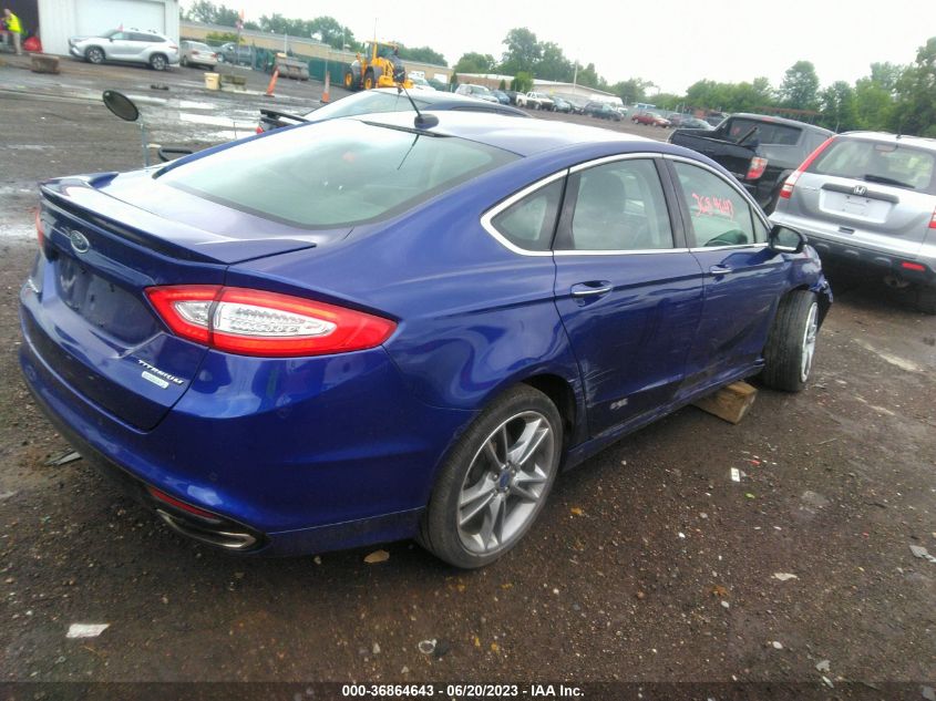 2016 FORD FUSION TITANIUM - 3FA6P0K95GR209722