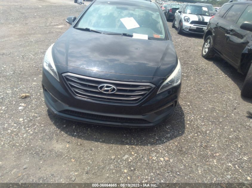 2016 HYUNDAI SONATA 2.4L SPORT - 5NPE34AFXGH425889