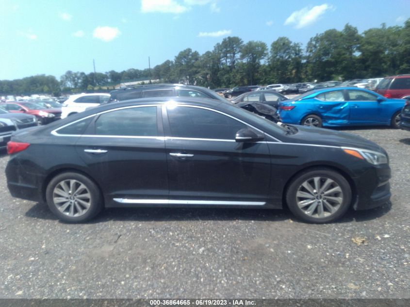 2016 HYUNDAI SONATA 2.4L SPORT - 5NPE34AFXGH425889