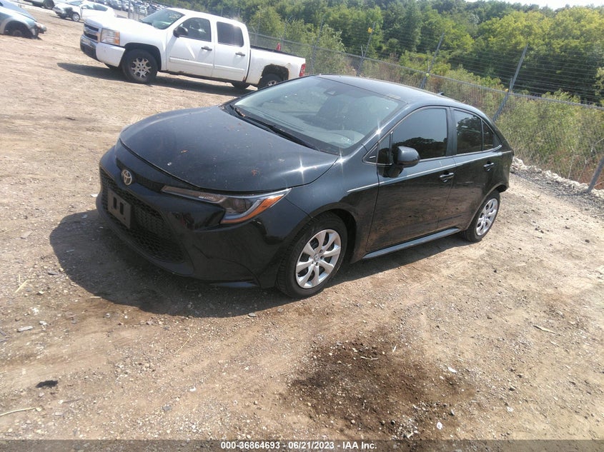 VIN 5YFEPMAE2MP207844 2021 TOYOTA COROLLA LE