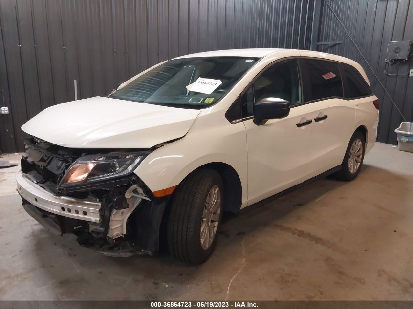 2018 HONDA ODYSSEY LX - 5FNRL6H23JB097348