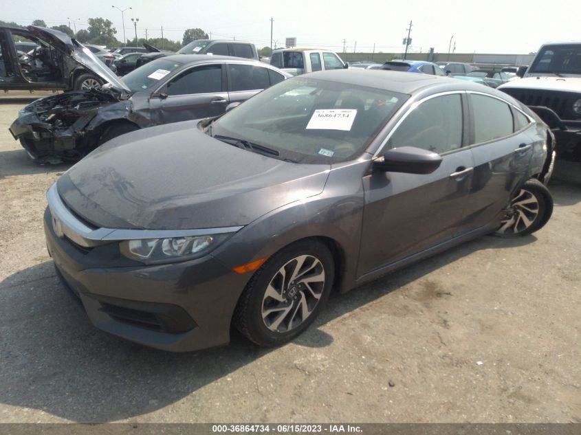 2018 HONDA CIVIC SEDAN EX - 2HGFC2F74JH599551