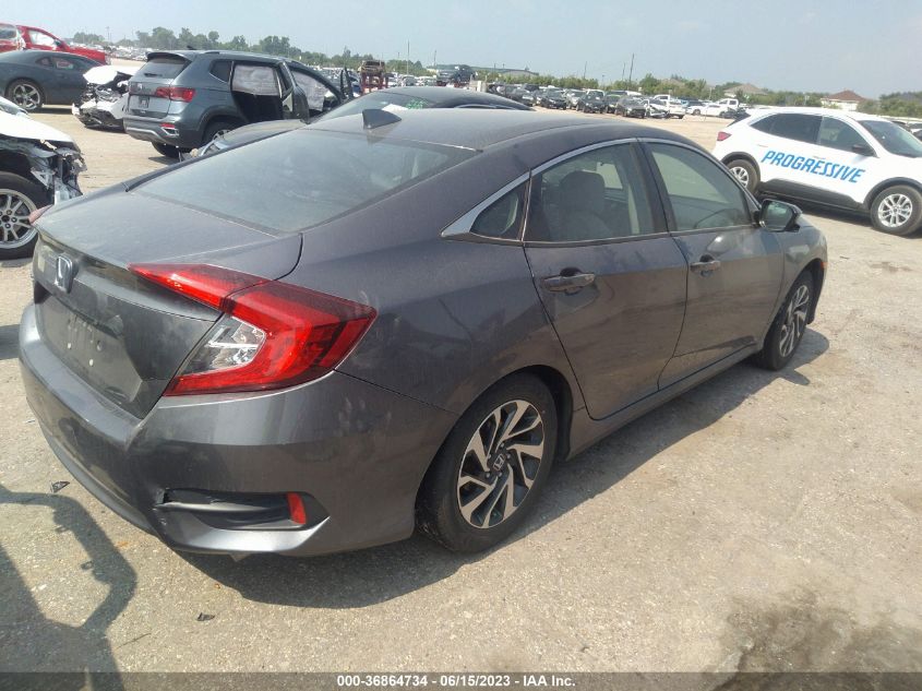 2018 HONDA CIVIC SEDAN EX - 2HGFC2F74JH599551