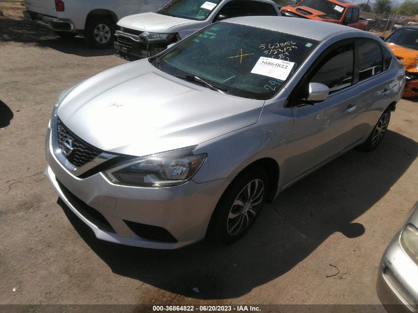 2016 NISSAN SENTRA S - 3N1AB7AP4GY240755