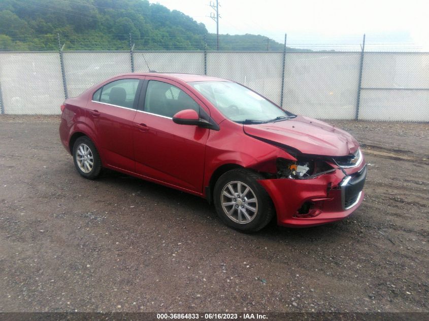 2017 CHEVROLET SONIC LT - 1G1JD5SG5H4174529