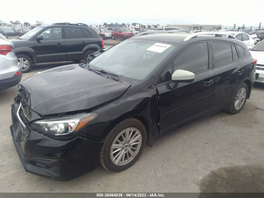 2017 SUBARU IMPREZA PREMIUM - 4S3GTAB60H3703489
