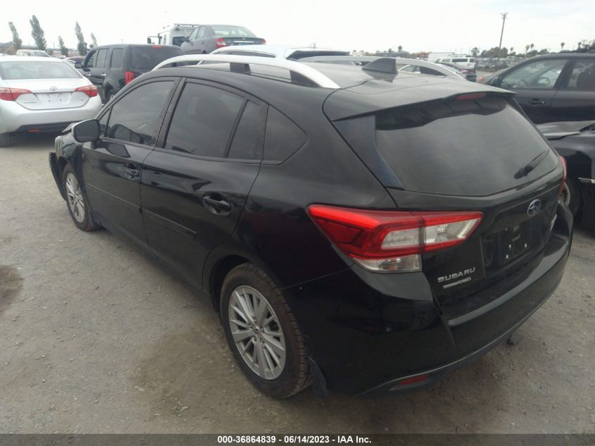 2017 SUBARU IMPREZA PREMIUM - 4S3GTAB60H3703489