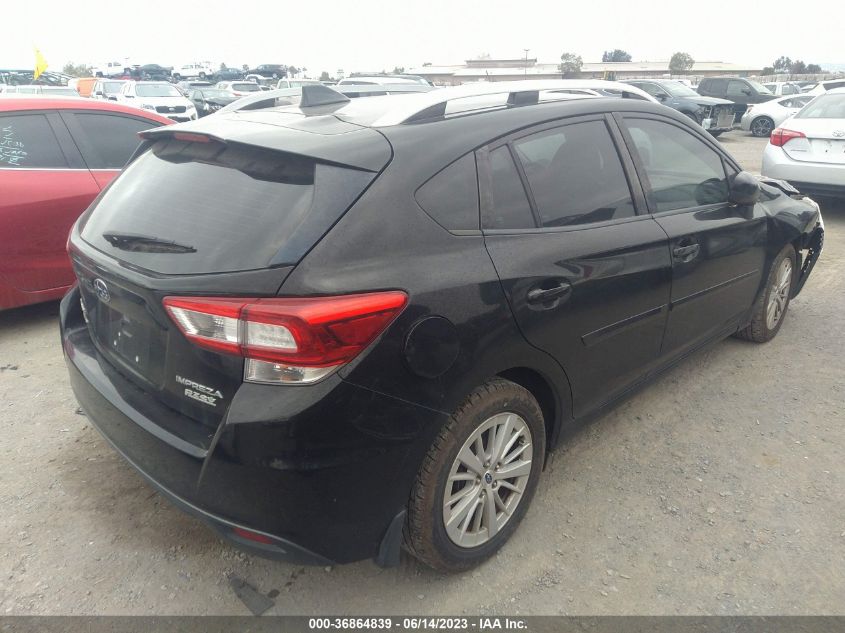 2017 SUBARU IMPREZA PREMIUM - 4S3GTAB60H3703489