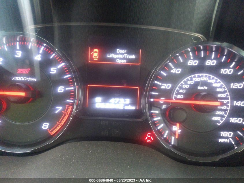 2018 SUBARU WRX STI - JF1VA2M63J9835638