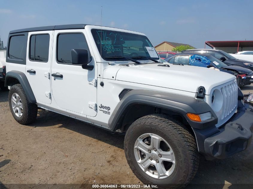 2020 JEEP WRANGLER UNLIMITED SPORT - 1C4HJXDG7LW315850
