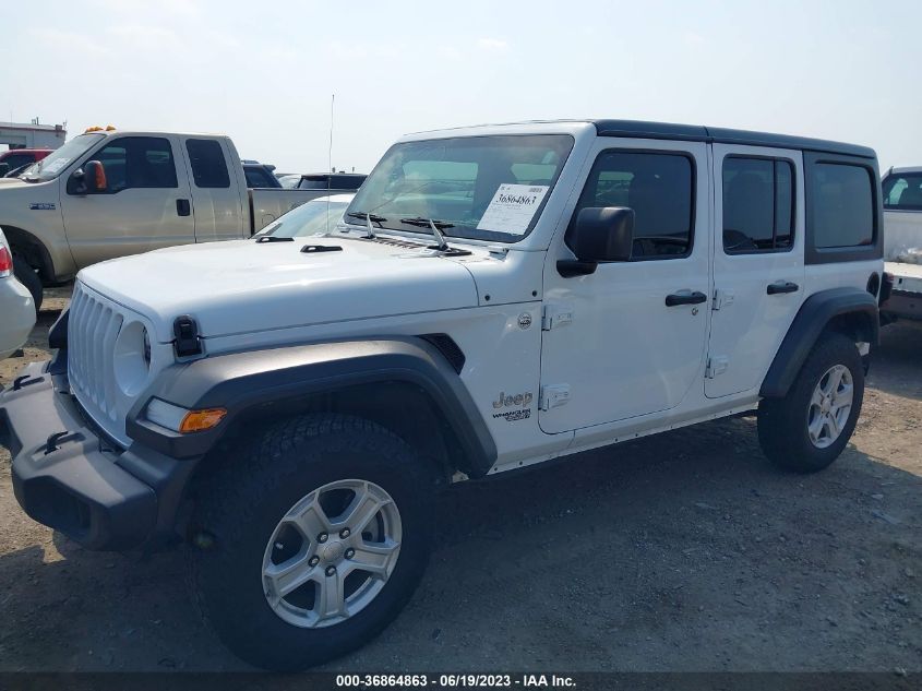 2020 JEEP WRANGLER UNLIMITED SPORT - 1C4HJXDG7LW315850