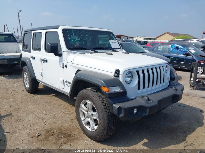 2020 JEEP WRANGLER UNLIMITED SPORT - 1C4HJXDG7LW315850