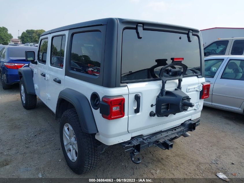 2020 JEEP WRANGLER UNLIMITED SPORT - 1C4HJXDG7LW315850