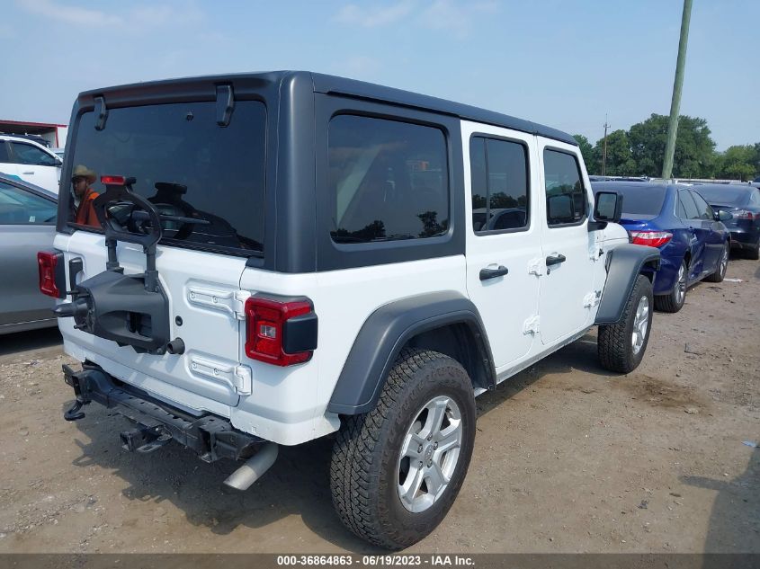 2020 JEEP WRANGLER UNLIMITED SPORT - 1C4HJXDG7LW315850