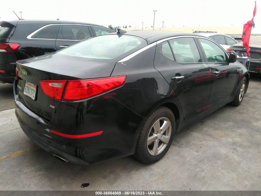 2015 KIA OPTIMA LX - 5XXGM4A73FG445961