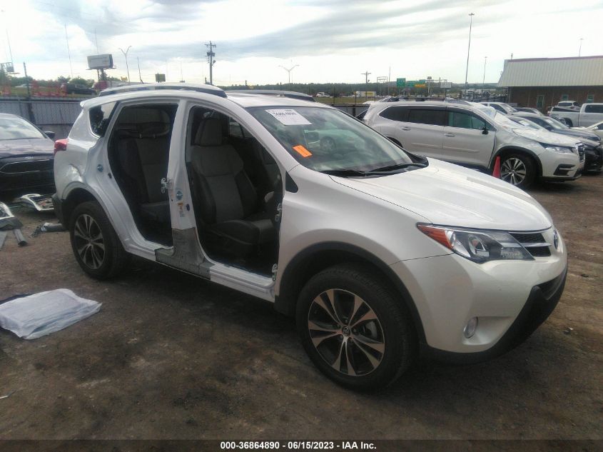 2015 TOYOTA RAV4 LIMITED - 2T3YFREV7FW188708